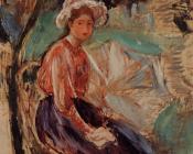 贝尔特 摩里索特 : Young Girl with an Umbrella